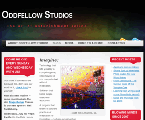 oddfellowstudios.com: Oddfellow Studios « the art of astonishment online
the art of astonishment online