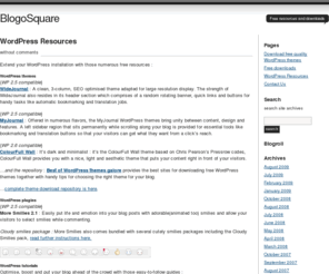 blogosquare.com: BlogoSquare
Essential problogging resources and downloads