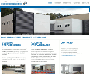 colegiosprefabricados.es: Construcciones modulares, prefabricadas
Somos fabricantes de construcciones modulares, aulas, colegios prefabricados, comedores, vestuarios, guarderias, salas multiuso etc.