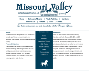 missourivalleymorganhorse.com: Missouri Valley Morgan Horse
