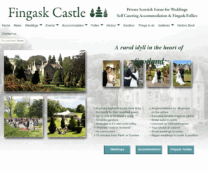 fingaskcastle.co.uk: Fingask Castle – A rural idyll in the heart of Scotland
