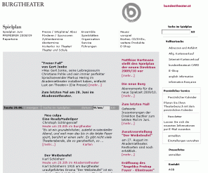 burgtheater.at: Burgtheater - Einleitung
