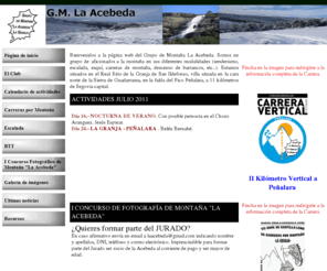 gmlaacebeda.com: G.M. La Acebeda
Página web del grupo de montaña La Acebeda