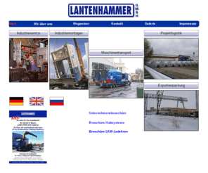 lantenhammer.com: Lantenhammer GmbH Industriedienstleistungen
Industriedienstleistungen, Montagen, Transport, Verpackungen und Logistik