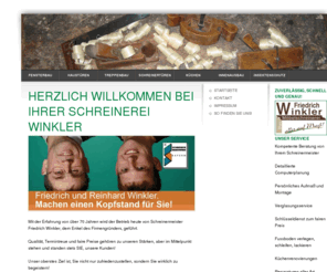 schreinerei-winkler.com: HERZLICH WILLKOMMEN BEI IHRER SCHREINEREI WINKLER
