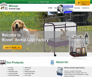 animalcage.net: Animal Cage | |Pet Cage| Rabbit Cage| Dog Cage| Cat Cage |Bird Cage|Ferret Cage  | Winner Animal Cage Factory
We  supplies  animal cage products at full sizes, mainly includes pet cage, rabbit cage, dog cage, cat cage,  Bird Cages,  ferret cage, hedgehog cage, rat cages, Parrot Cage, Travel Cages, Pig Cages, Chickens cage, Ducks cage, stackable cage.