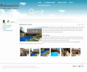 balsamico-suites.com: Balsamico-suites - Crete
Joomla! - the dynamic portal engine and content management system