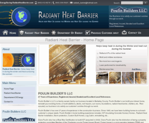 energysaving-radiantheatbarrier.com: Energy Saving - Radiant Heat Barrier
Energy Saving - Radiant Heat Barrier