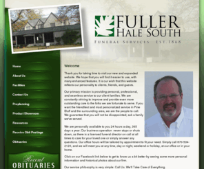 fullerhalesouth.com: Fuller Funeral Services : Pine Bluff, Arkansas (AR)
Fuller Funeral Services : Call us. We'll take care of everything.