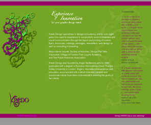 kredodesign.com: Kredo Design- graphic design services, Chicago - index
