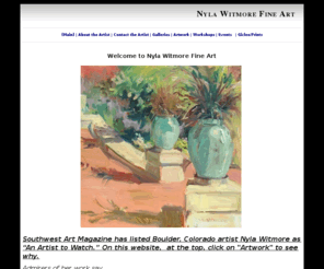 nylawitmore.com: Lyrical Impressionist Artist of Intimate Landscapes
Impressionist artist specializing in France, Italy, America - Lyrical Impressionist Artist of Intimate Landscapes