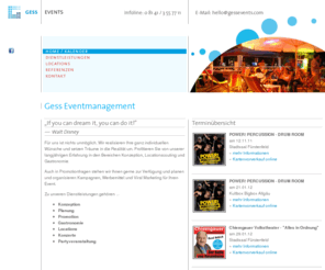 gessneronline.com: Gess Eventmanagement
 
