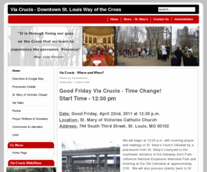 stlwayofthecross.org: Via Crucis - Downtown St. Louis Way of the Cross - Home
Joomla - the dynamic portal engine and content management system