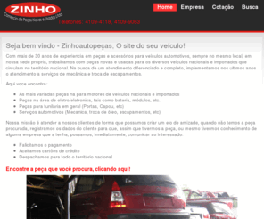 zinhoautopecas.net: Zinho Autopeças :: Home
