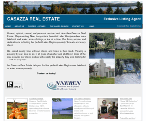 casazzarealestate.com: NH Real Estate | Lake Winnipesaukee Real Estate | Lakefront Property | Waterfront Property
Exclusive Lake Winnipesaukee (Lakes Region) New Hampshire lakefront real estate.