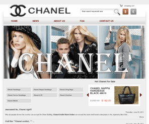 chaneloutletstoreonline.com: Chanel Outlet Store Online! High Quality Chanel Outlet with 30% off! Welcome to Chanel Outlet Store Online!
On our Chanel Outlet Store Online, you can buy the best Chanel Bags, Chanel Handbags, Chanel Outlet with the lowest suprise price! Chanel Outlet Store Online now waiting for you!