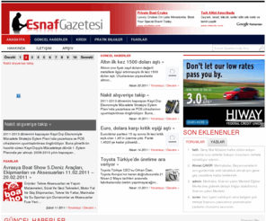 esnafgazetesi.com: Esnaf Gazetesi
Esnaf Gazetesi I Esnaf Haberleri, Kobi Kredi