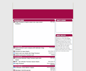 heartsnews.com: Hearts News
Every Hearts news story from every source. 24 hours a day.