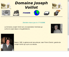 joseph-voillot.com: Domaine Joseph Voillot
Site du domaine Joseph Voillot à Volnay