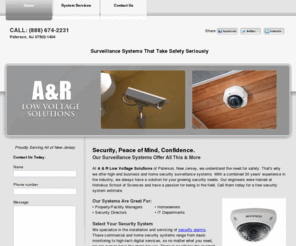 arlvs.net: Home Security Systems, Surveillance Systems | Paterson, NJ
At A & R Low Voltage Solutions of Paterson, New Jersey, we understand the need for safety. That's why we offer high-end business and home security surveillance systems.