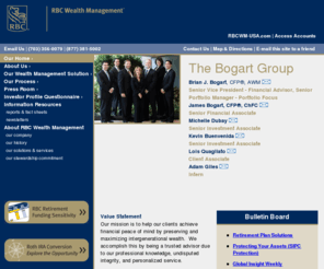 bogart-group.com: The Bogart Group - RBC Wealth Management - McLean, VA
The Bogart Group is a RBC Wealth Management financial advisor in McLean, VA