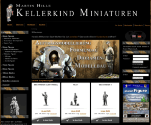 kellerkind-miniaturen.de: Kellerkind Miniaturen - Willkommen (Index)
Online-Figurenshop Kellerkind Miniaturen Zinnfiguren