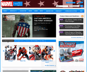 marvelstudioscaptainamerica.com: Marvel.com: The Official Site | Iron Man, Spider-Man, Hulk, X-Men, Wolverine and the heroes of the Marvel Universe.Comics,  News, Movies and Video Games | Marvel.com
Enter Marvel.com, the best place to connect with other fans and get news about comics&#039; greatest super-heroes: Iron Man, Thor, Captain America, the X-Men, and more.