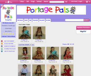 portagepals.net: PortagePals Artisan Studio ArtFire Buy & Sell Handmade
PortagePals Artisan Studio Handmade Artisan Items