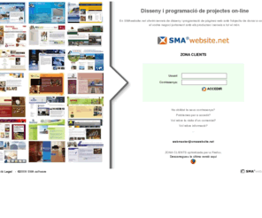 smasoftware.net: grup SMA informació legal - información legal
solucions informàtiques - soluciones informáticas - videovigilancia - software & hardware