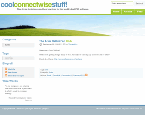 coolcwstuff.com: Cool ConnectWise Stuff! | Tips, tricks, techniques and best practices for the world's best PSA software.
Tips, tricks, techniques and best practices for the world's best PSA software.