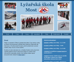 lsmost.com: Lyžařská škola Most
 lyzarska skola most lyžařská škola Most