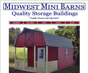 midwestminibarns.com: MIDWEST MINI BARNS - Family Owned and Operated
Midwest Mini Barns, Winston, Missouri, Family Owned and Operated