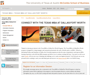 texasmbadfw.org: Connect With Us | McCombs School of Business | The University of Texas at Austin
Connect