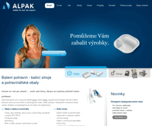 alpak.cz: Úvod :: Alpak
obaly, stroje, dózy, misky, gastro, plastové, kelímky, technologie, balící, balení, jídelní, potravinářské, 