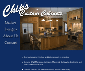 Chipscabinets Com Chips Custom Cabinets Complete Custom Kitchen