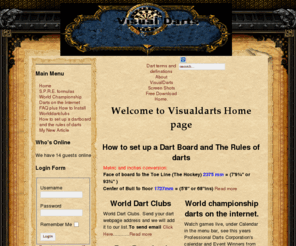 dartsportal.com: Welcome to Visualdarts Home page
visualdarts the wolds best dart league recorder.