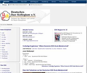 ddk-ev.com: Deutsches Dan-Kollegium e.V. | Startseite - News
Deutsches Dan-Kollegium e.V., Verband der Meister und Lehrer für Budo-Disziplinen. - Startseite - News bei Deutsches Dan-Kollegium e.V.