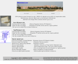 filtretorbasi.com: Filtre Torba, her türlü endüstriyel filtre torbasi üretimi
filtre torba ve bez ihtiyaçlarinizda hizmetinizdeyiz