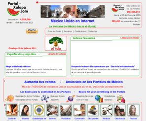 portal-xalapa.com: Portal Xalapa y Veracruz
Portal Xalapa contiene informaciones sobre Xalapa y Veracruz, Mexico, www.portal-xalapa.com