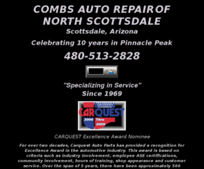 combsauto.com: Combs Automotive Home Page
Combs Auto Service