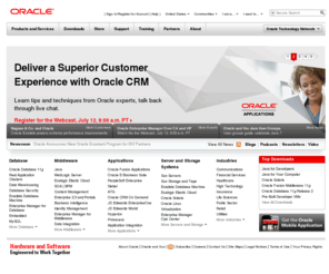 primaverasystems.biz: Oracle | Hardware and Software, Engineered to Work Together
Oracle is the world's most complete, open, and integrated business software and hardware systems company.