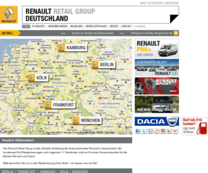 renault-retail-group.org: RENAULT RETAIL GROUP DEUTSCHLAND - Renault Retail Group Deutschland
Ihr zuverlässiger Renault und Dacia Partner in Deutschland. Renault Neuwagen, Gebrauchtwagen, Service, Teile, Angebote, Sonderaktionen, Probefahrt immer für Sie.