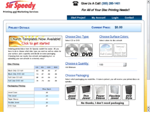 sirspeedycds.com: Sir Speedy Online Disk Printing
Print CDs and DVDs Online