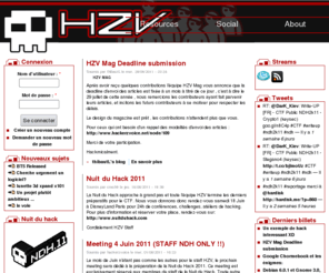 thehackademy.com: HZV / Hackerzvoice / The Hackademy | 99% White Hat
Le but de Hackerzvoice est d'échanger des connaissances et d'organiser des projets dans les domaines liés au white hat hacking et à la sécurité informatique. HZV organise des meetings tous les premiers samedi de chaque mois sur Paris.