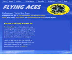 flyingaces.com: Professional Frisbee Flying Disc Team
Hire the Flying Aces to perform amazing tricks and stunts at your next event in Southeast Michigan