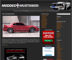 moddedstangs.com: Modded Mustangs - Ford Mustang Enthusiasts
