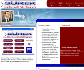 surek.com: Sürek Mali Müşavirlik Paket Programı - Muhasebe - Program - Beyanname - Bordro
Bahri Sürek tarafından geliştirilen Sürek Mali Müşavirlik Paket Programı