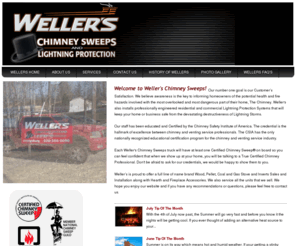 wellerschimneysweeps.com: Wellers Chimney Sweeps, Chimney Repair, Lightning Protection
A Chimney Sweep Certified by the Chimney Safety Institute of America covering Schuylkill County, Berks County, Carbon County, and Lebanon County.