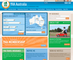 yha.com.au: YHA Australia Hostels - YHA Australia
Book your backpackers hostel with YHA! See photos, read YHA hostel reviews around Australia. No booking fees. Discounts on backpacker tours for members.