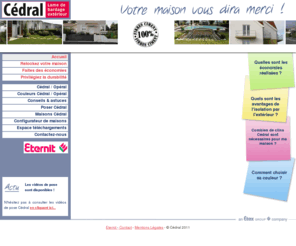 cedral.fr: Clin de bardage Cédral : la solution pour l'isolation par l'extérieur
cedral, bardage en clins, fibre-ciment, eternit